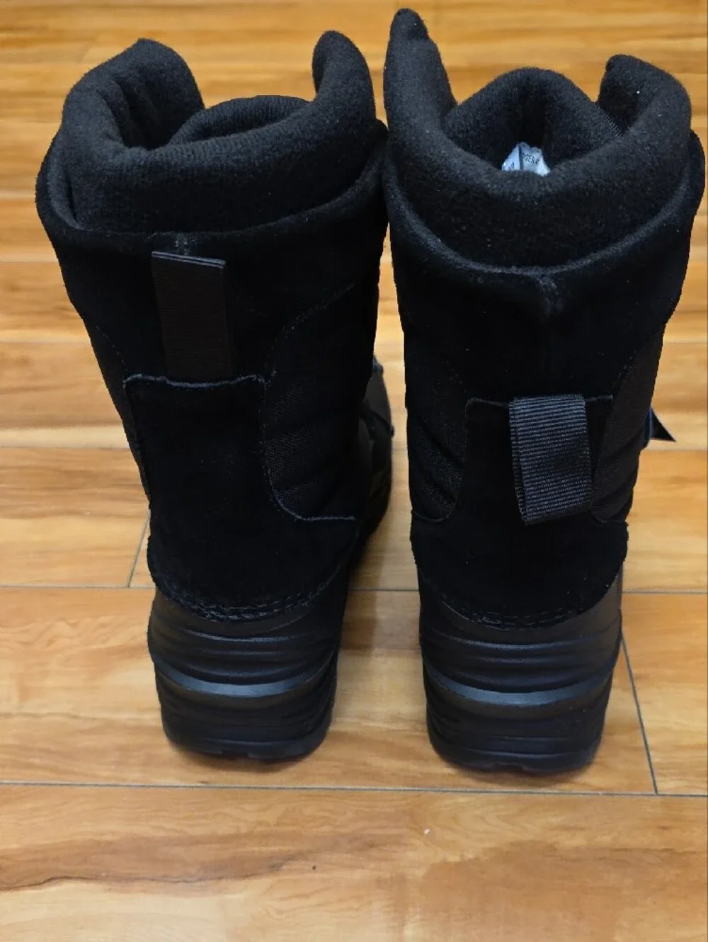 NIB Weatherproof Badger II Waterproof Winter Snow Boots Men's Black Size 9M